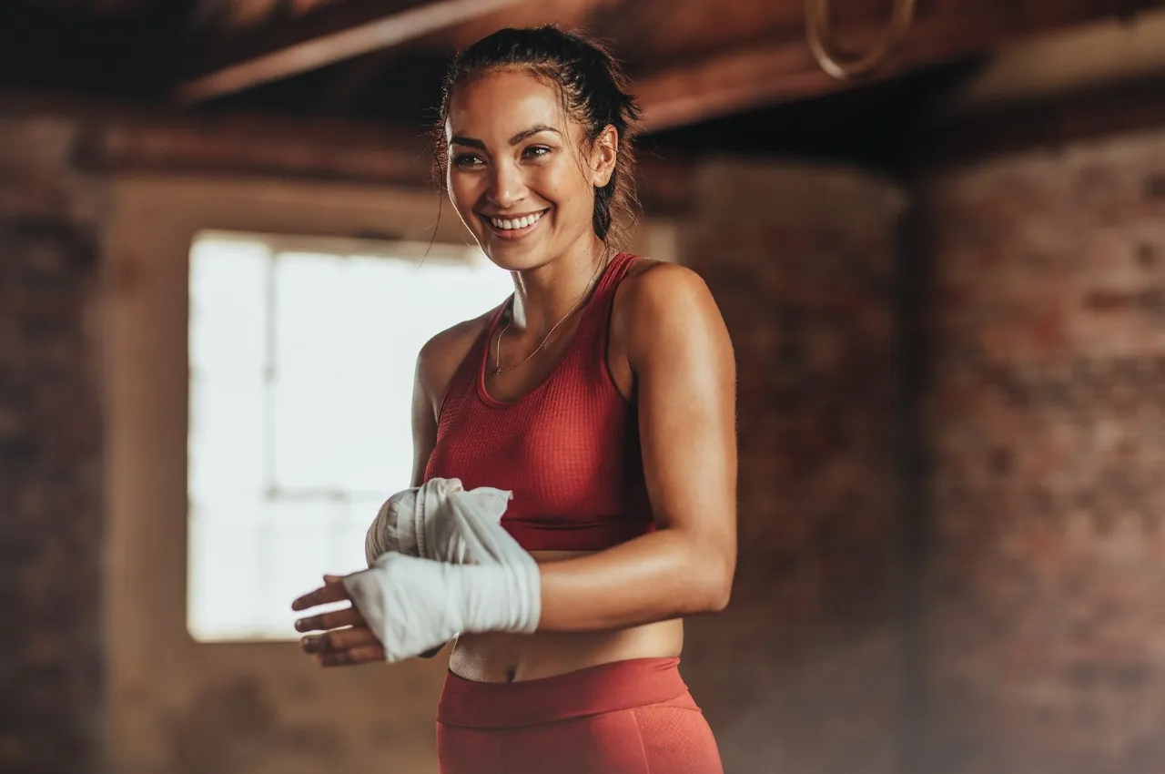 Boxing strength and conditioning at Old School Combat Martial Arts and Stunts